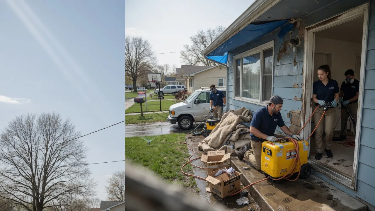 Basement Flood Cleanup in Branch, MI near me
